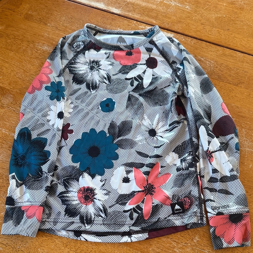 Burton Floral Kids Base Layer Set - Multicolor - Picture 5 of 8